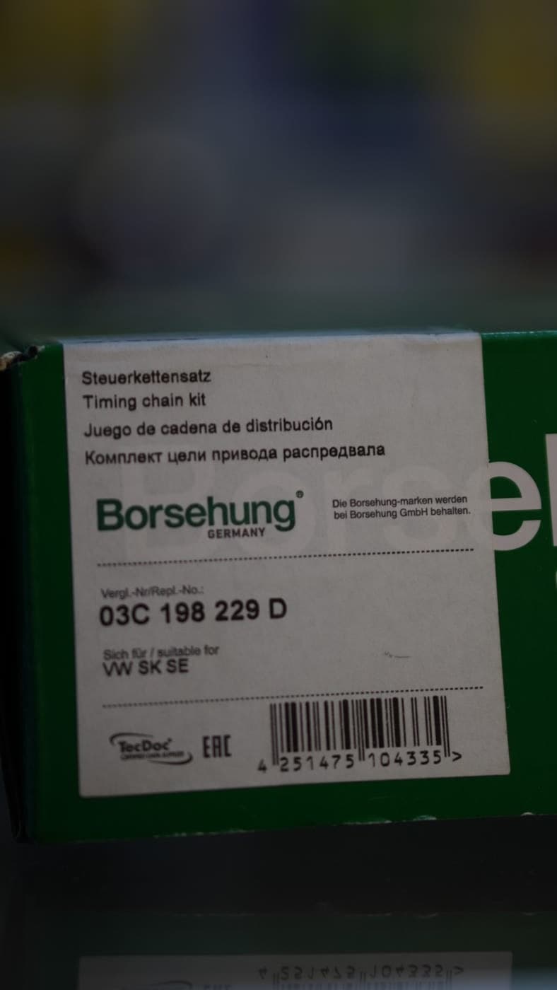 Kit de distribution par chaine BORSEHUNG — photo 3