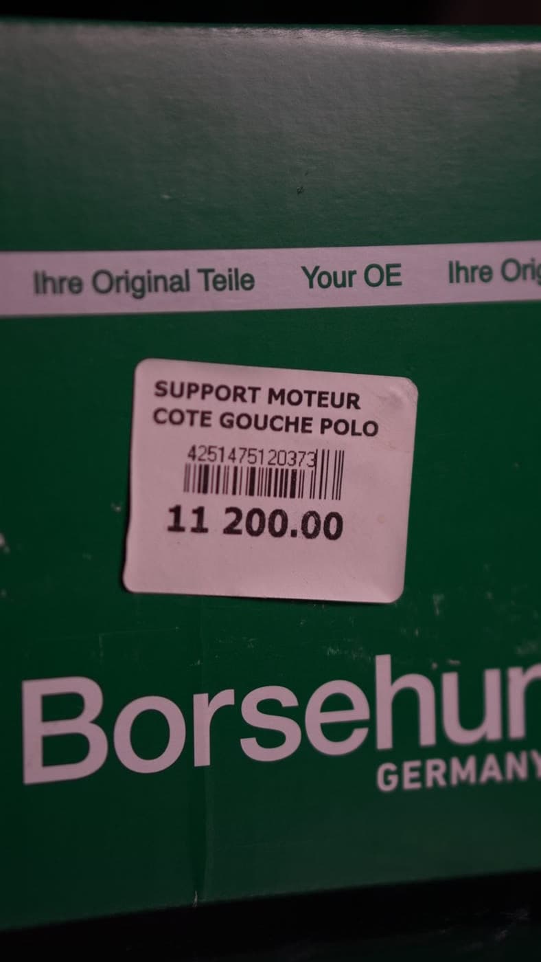 Support moteur cote gauche BORSEHUNG — photo 7