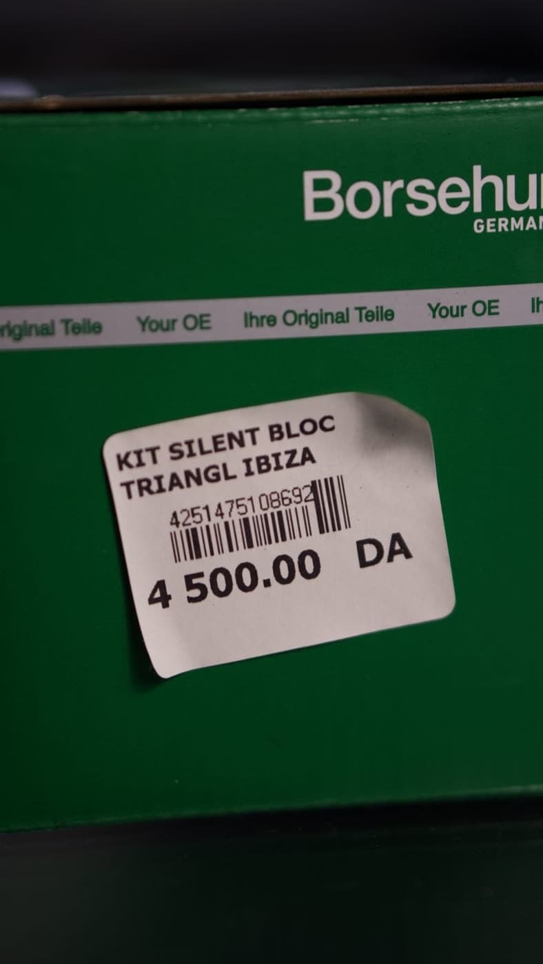 Kit silentbloc de bras de suspension (triangle) BORSEHUNG — photo 8