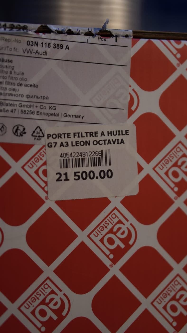 Porte-filtre a huile FEBI — photo 8