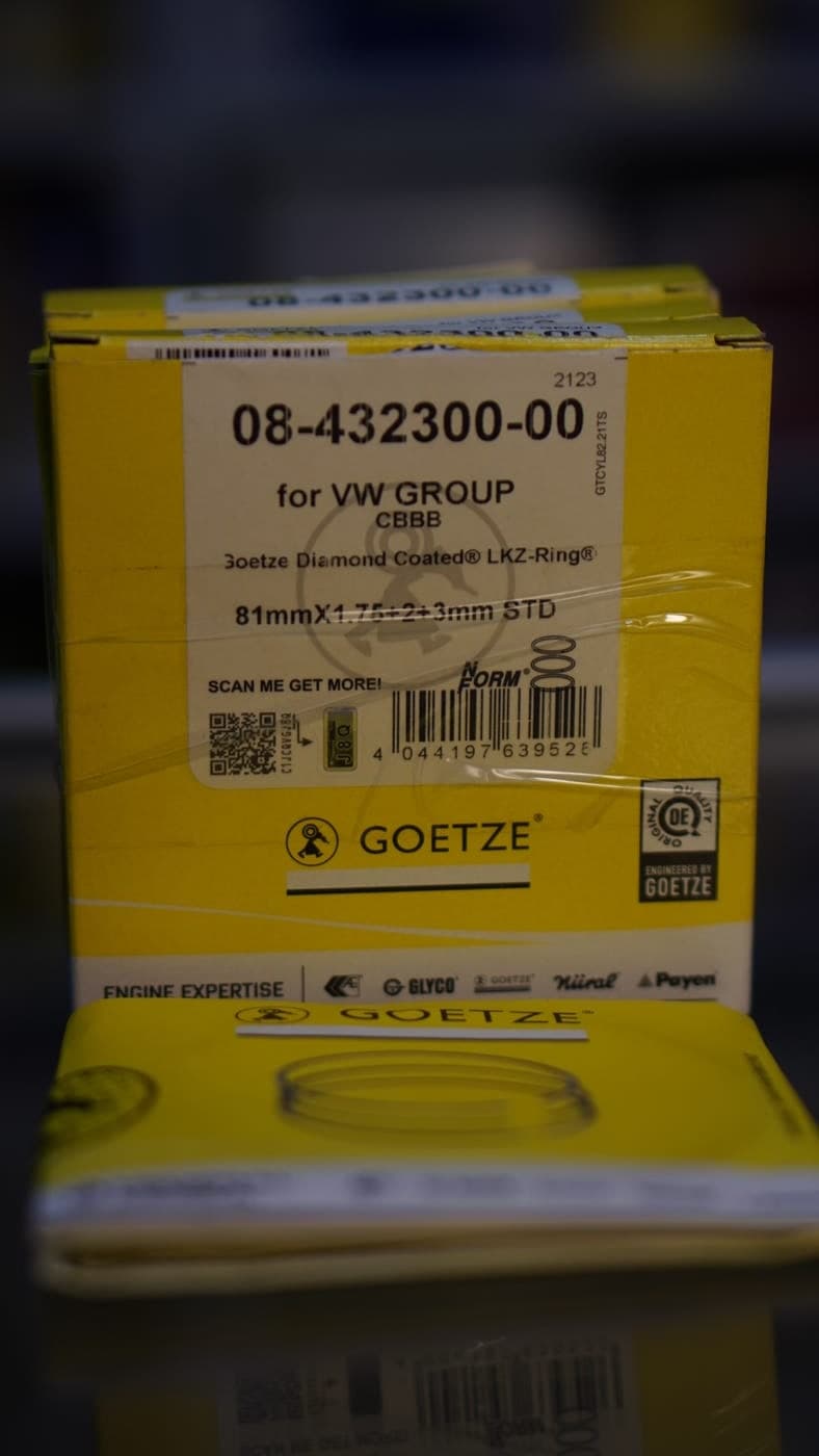 Jeu de segments de piston GOETZE — photo 2