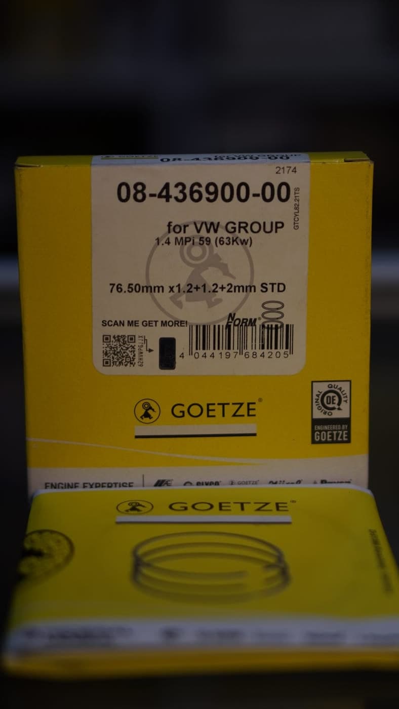 Jeu de segments de piston GOETZE — photo 4