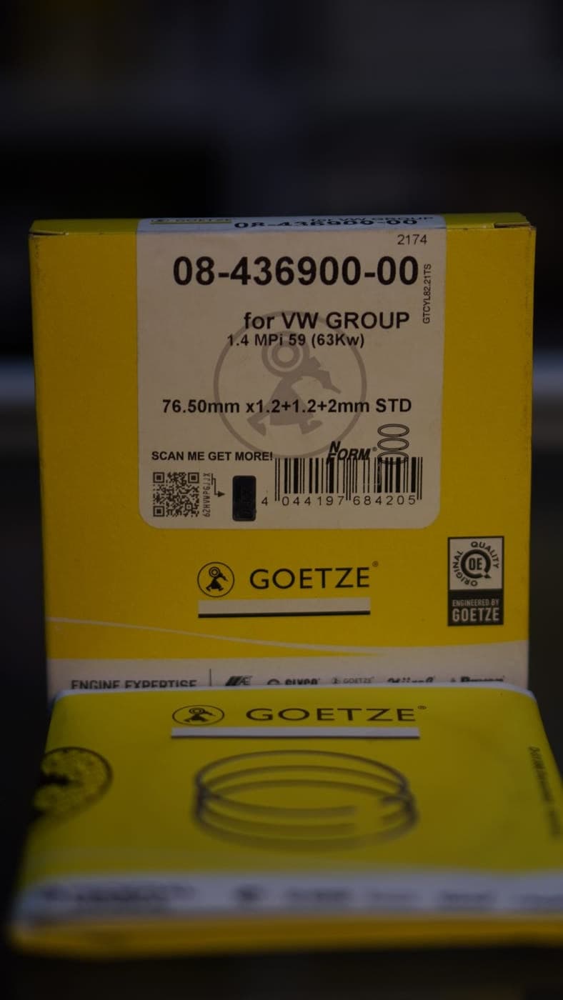Jeu de segments de piston GOETZE — photo 5