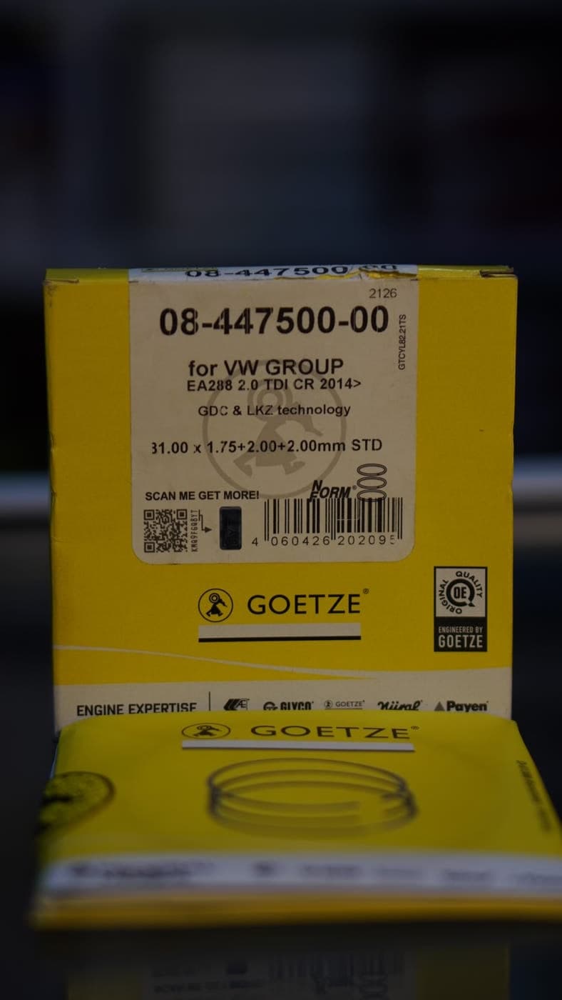 Jeu de segments de piston GOETZE — photo 6